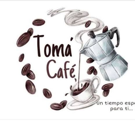 Logo de Tomá Café
